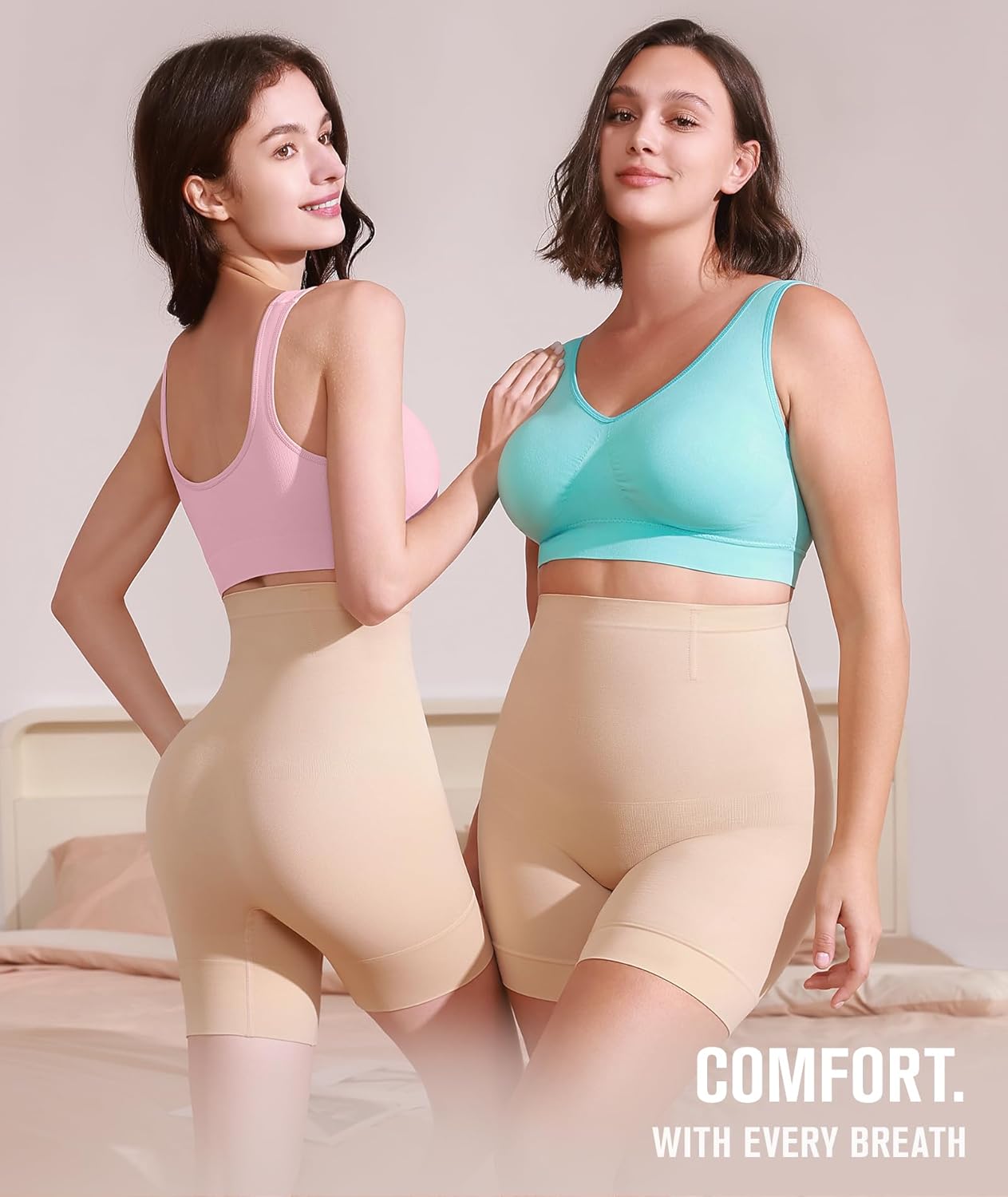 BESTENA Sports Bras for Women, Seamless Comfortable Yoga Bra with Removable Pads