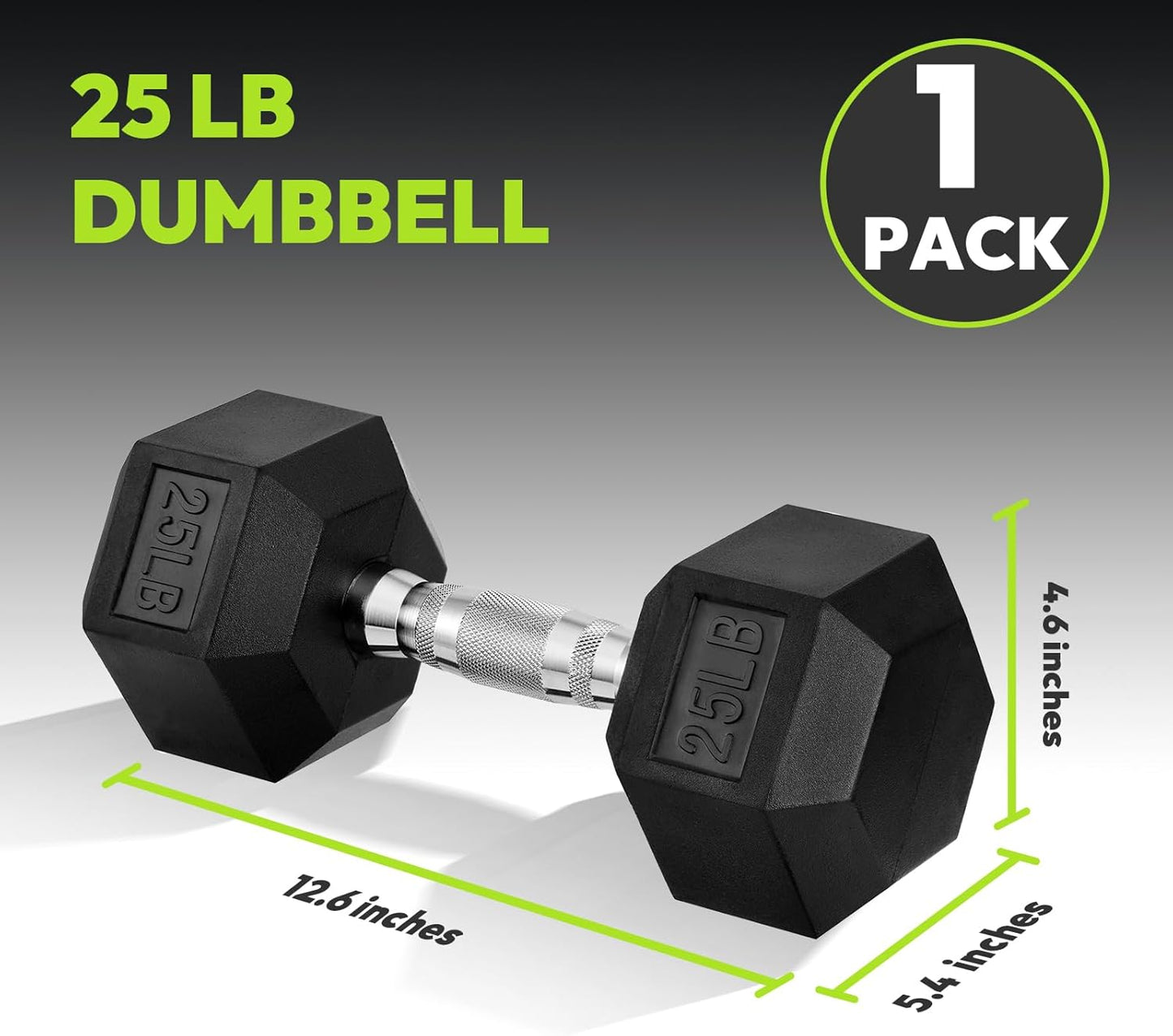 Hex Dumbbell Set, 45-400 lb Set Rubber Encased Exercise & Fitness Dumbbells, Weights Dumbbells Set, Hand Weight for Strength Training