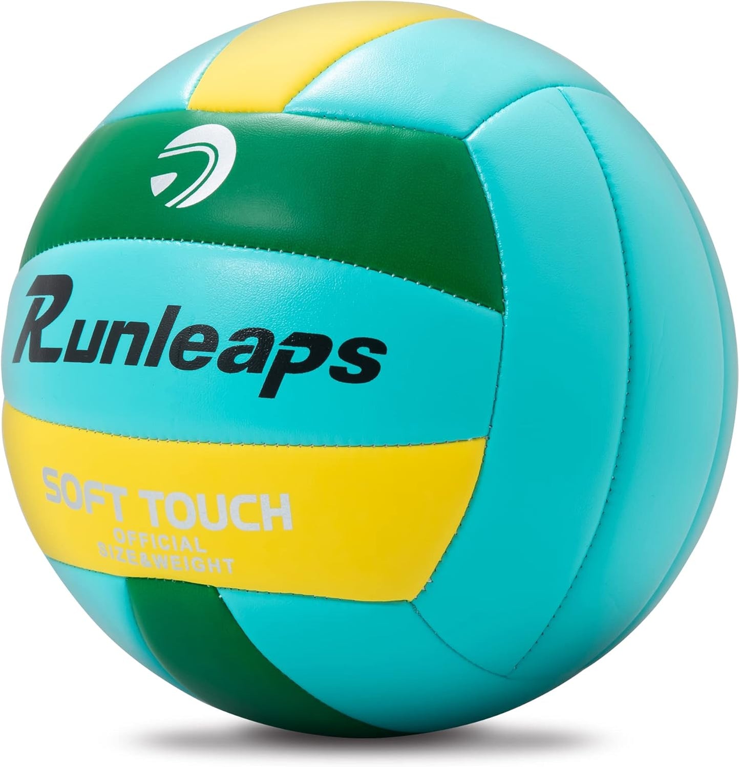 Beach Volleyball Official Size 5 Soft Waterproof Volleyball Sand Sports PU Ball for Indoor, Outdoor, Pool, Gym, Training