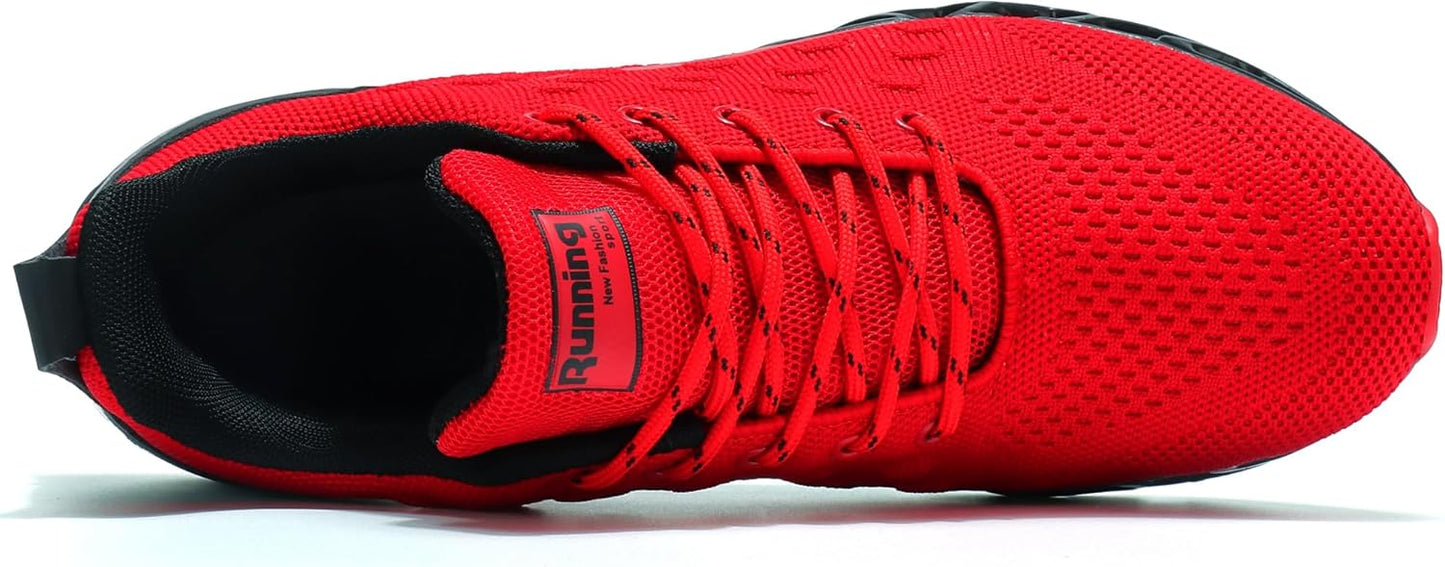 TSIODFO Men Sneakers Fashion Sport Running Athletic Tennis Walking Shoes