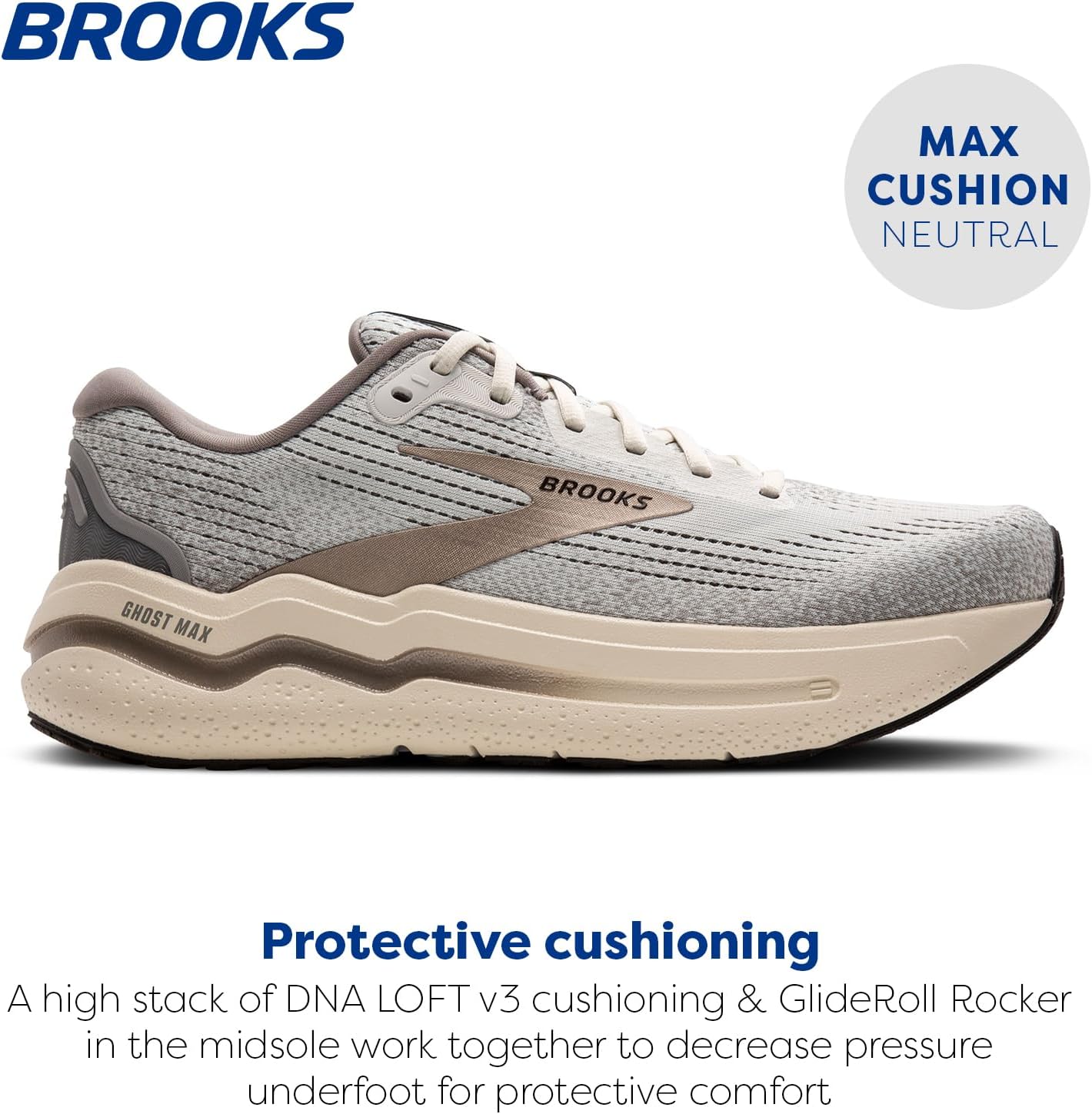 Brooks Men’s Ghost Max 2 Running and Walking Shoes