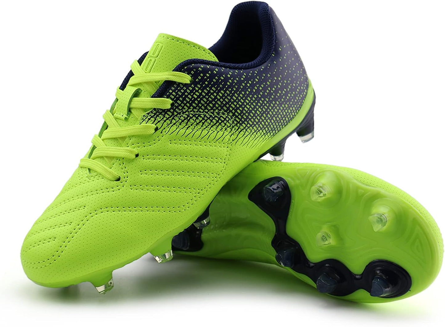 brooman Kids Soccer Cleats Boys Girls Athletic Outdoor Football Shoes