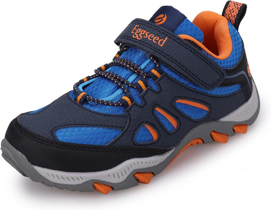 Boys Hiking Shoes Kids Sneakers Outdoor Waterproof Athletic Running Slip Resistant Comfortable (Little/Big Kids)