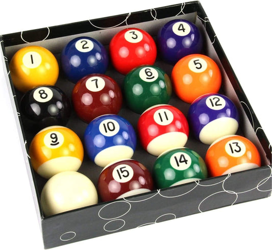 East Eagle Billiard/Pool Balls, Complete 16 Balls Set