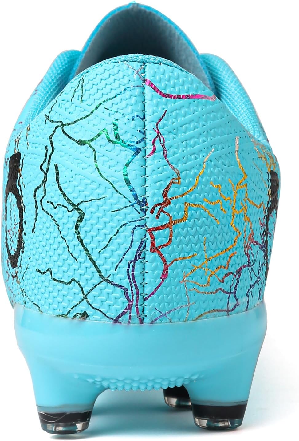 Boys' Soccer Shoes Kids Firm Ground Soccer Cleats Girls Athletic Sneakers Outdoor Turf Football Shoes for Little/Big Kid