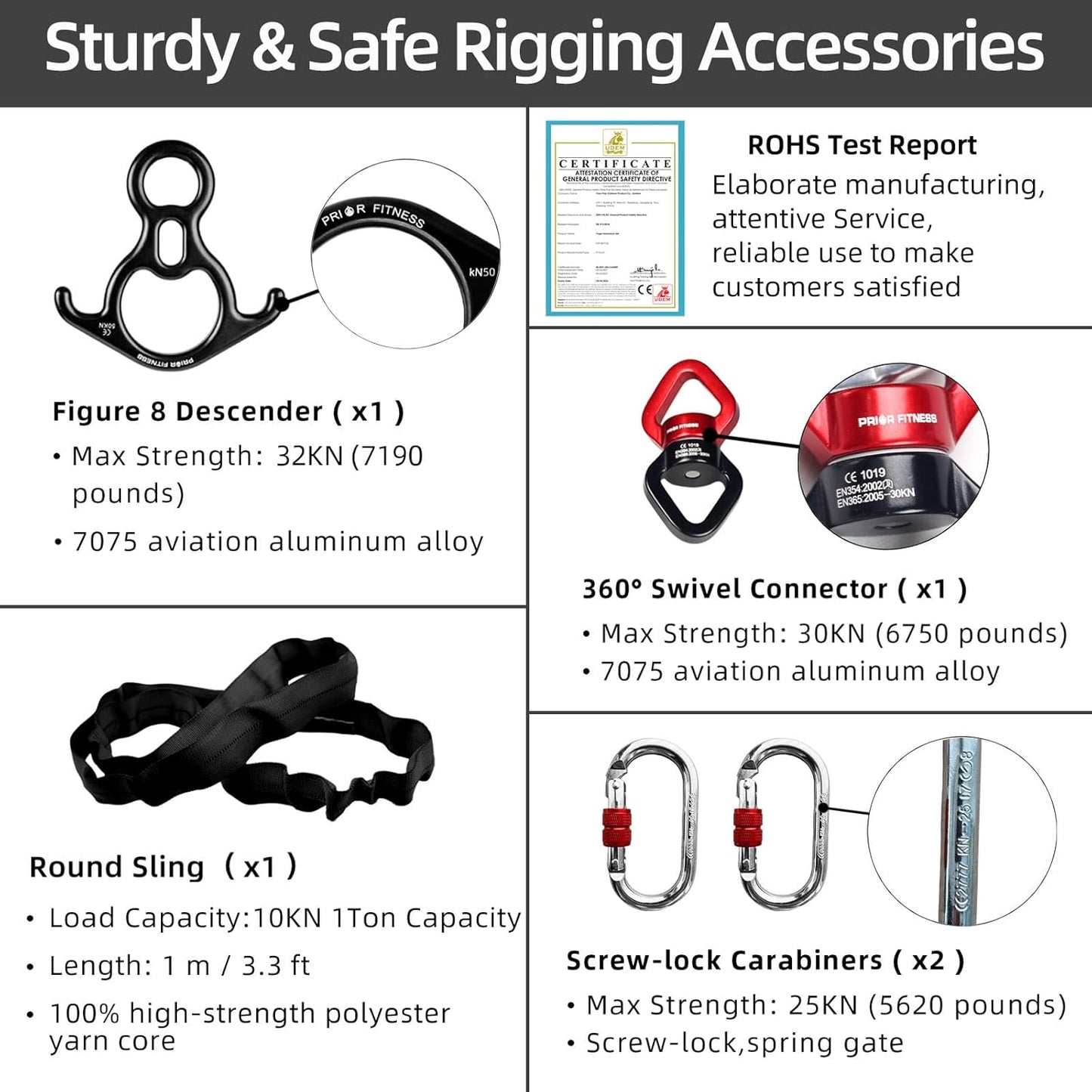 PRIOR FITNESS Aerial Silks Kit Colorful 9/15/20 Yards 40D Nylon Fabric Hammock Set With Hardware & Guide for All Levels Of Aerial Yoga Practice and Acrobatic Flying For Adults Aerial silk