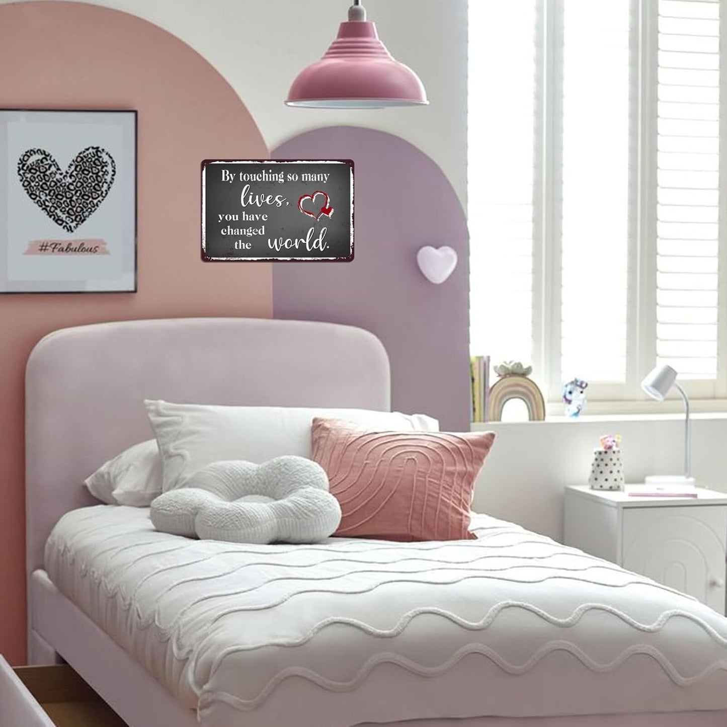 Nurse Retirement Gifts for Women, Nurses Practitioner Metal Tin Signs Home Decor Nursing School Graduation Happy Retirement Accessories Thank You Sign 8x12 Inch