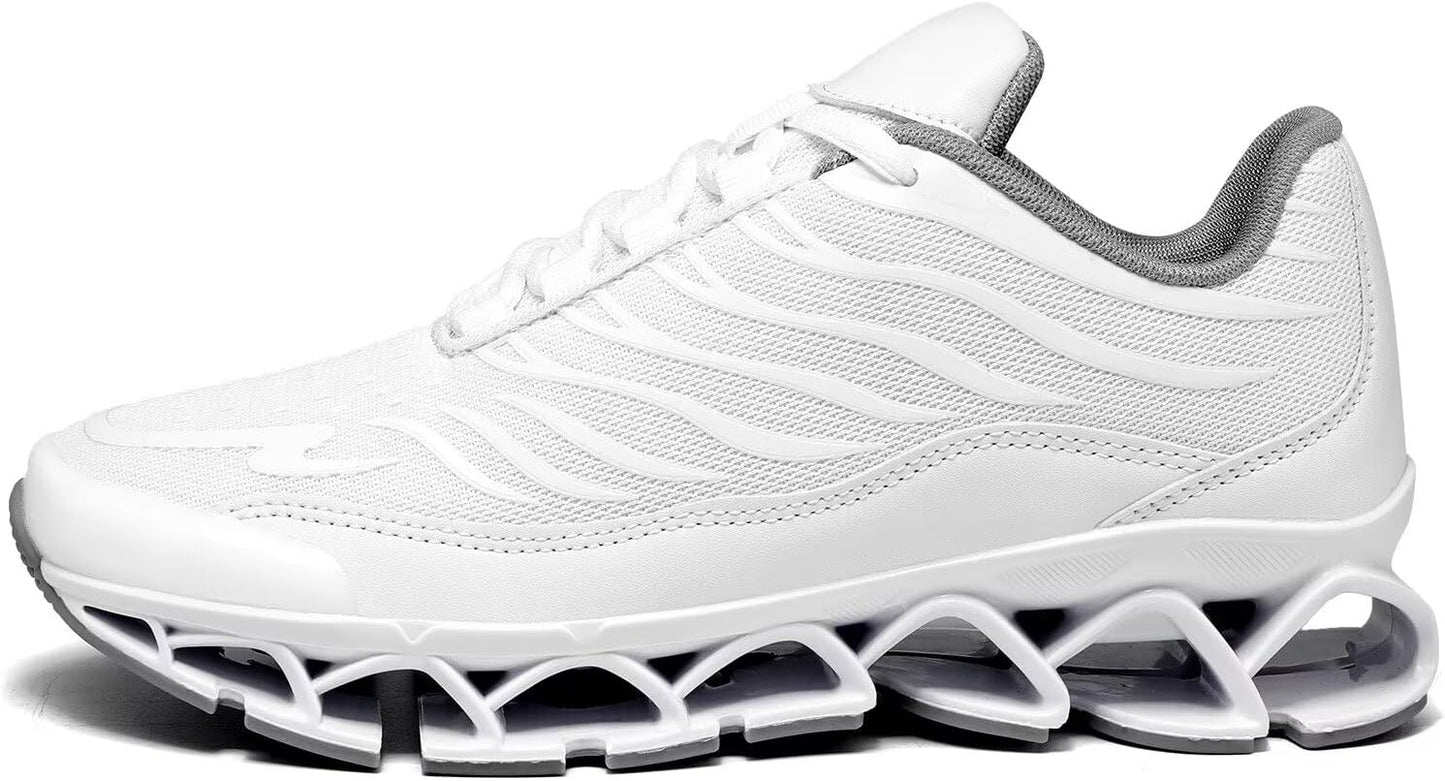 Mens Slip on Walking Running Shoes Blade Tennis Casual Fashion Sneakers Comfort Non Slip Work Sport Athletic Trainer