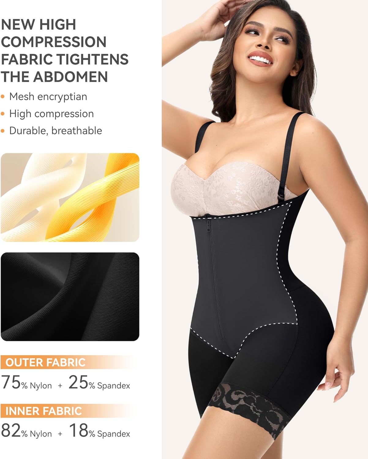 M MYODRESS fajas colombianas moldeadoras shapewear tummy control body shaper stage 2 compression garment