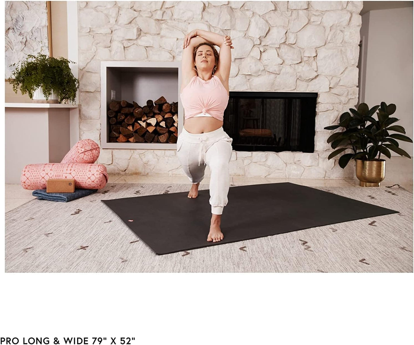 Manduka PRO Yoga Mat 71" - 6mm | Lifetime Durability | Hygienic Construction | Premium Studio Quality | Teacher Approved | 71 x 26 inches | Verve