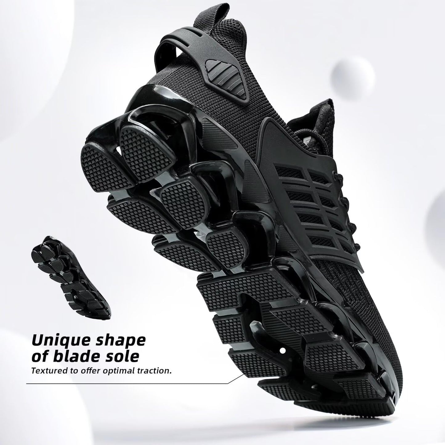 Mens Slip on Walking Running Shoes Blade Tennis Casual Fashion Sneakers Comfort Non Slip Work Sport Athletic Trainer