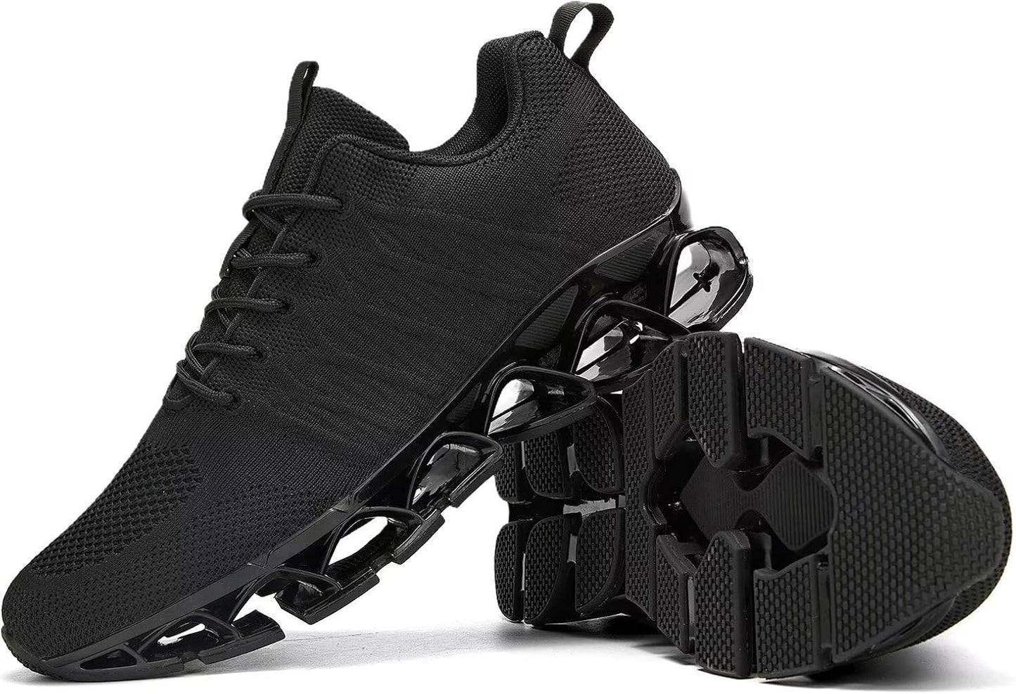 Men's Slip on Walking Running Shoes Blade Tennis Casual Fashion Sneakers Comfort Non Slip Work Sport Athletic Trainer