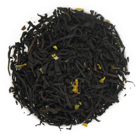 English Tea Store Chocolate Flavored Black Tea - 4oz | Loose Leaf Ceylon Tea with Natural Flavoring | Rich Dessert Tea for Milk & Sugar | Decadent Afternoon Blend | Serve Hot or Iced