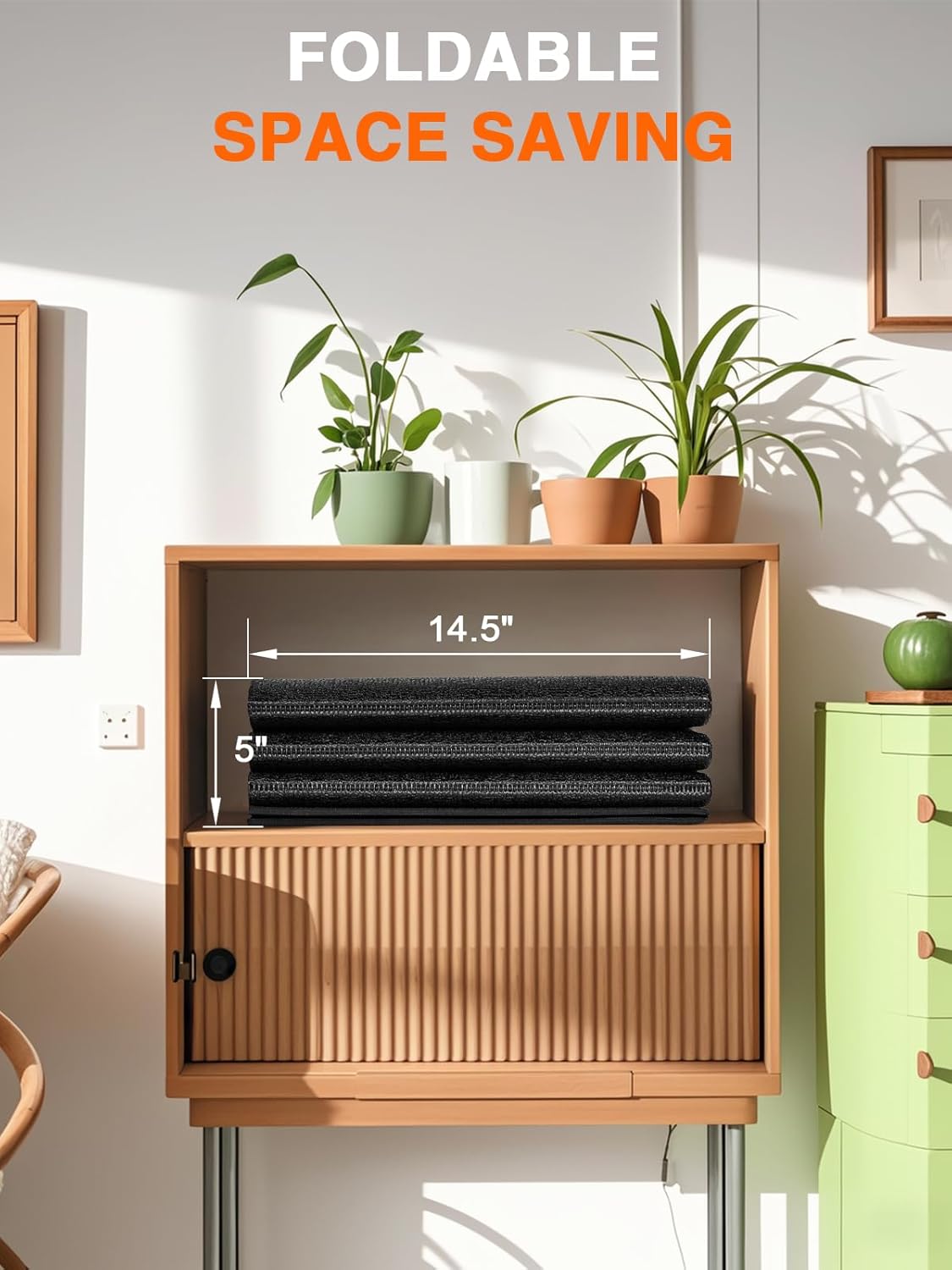 Treadmill Mat, 5'x2.5'/5.6'x2'/6.5'x3'/8'x3',6mm Thickness Exercise Equipment Mat for Carpet Hardwood Floors, Compatible with Walking Pad,Spin Bike,Elliptical Trainer,Rowing Machine