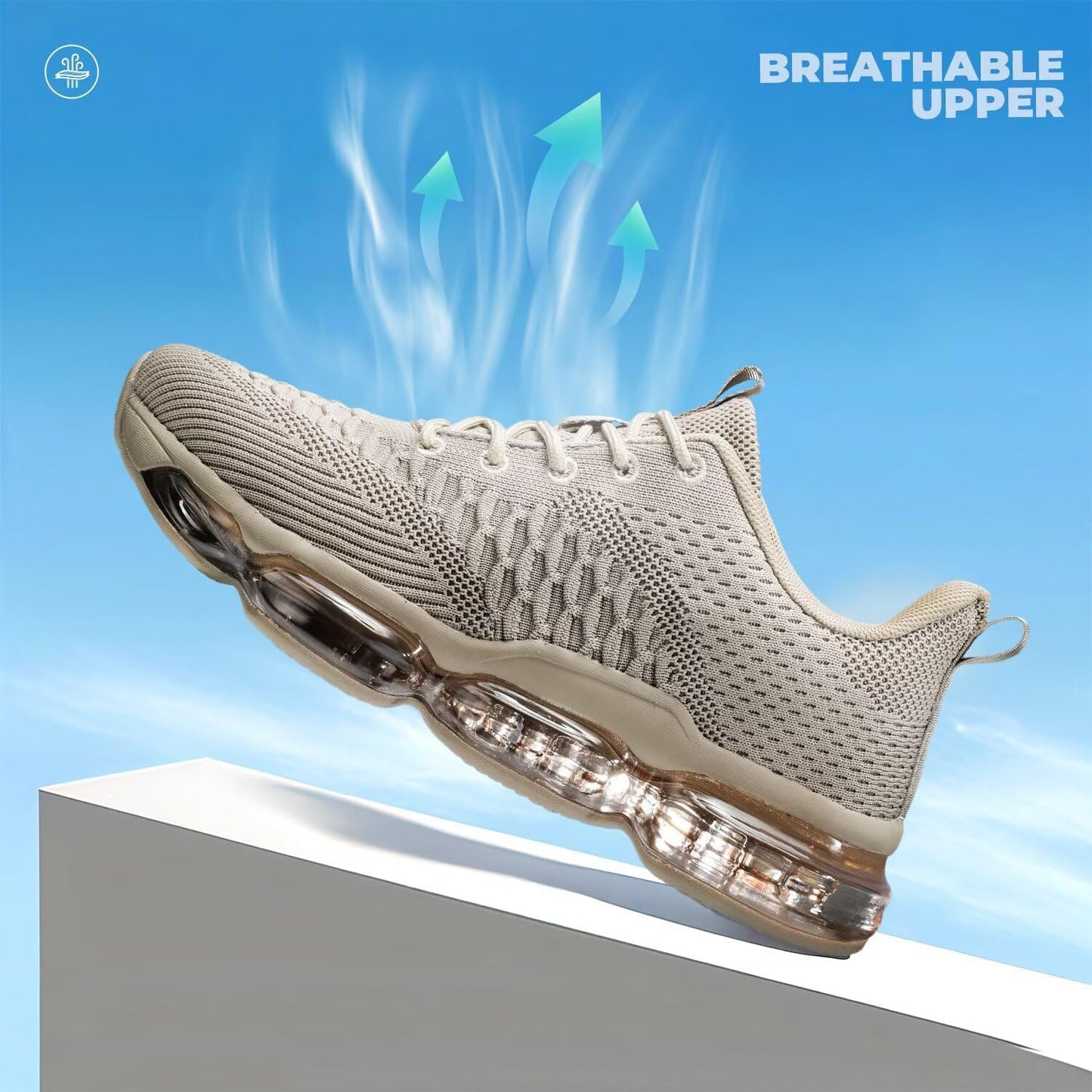 Men's Air Cushion Running Shoes Breathable Tennis Fashion Sneakers Non Slip Workout Casual Sport Shoes Gym Training Comfortable Walking Shoes