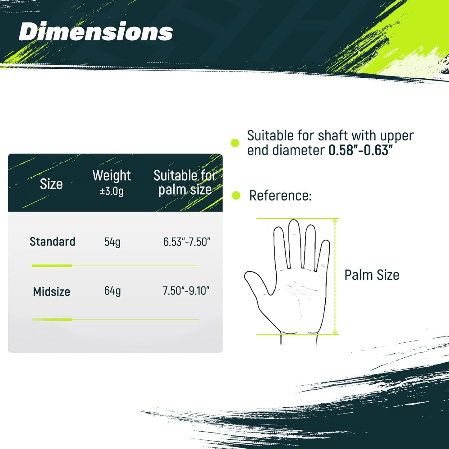 SAPLIZE Hybrid Golf Grips (CL07) - Set of 13, Innovative Design, Cross Corded Rubber Technology, Options of 8 Colors, Standard/Midsize, Basic/Deluxe Kit for Choice, Multicompound Golf Club Grips