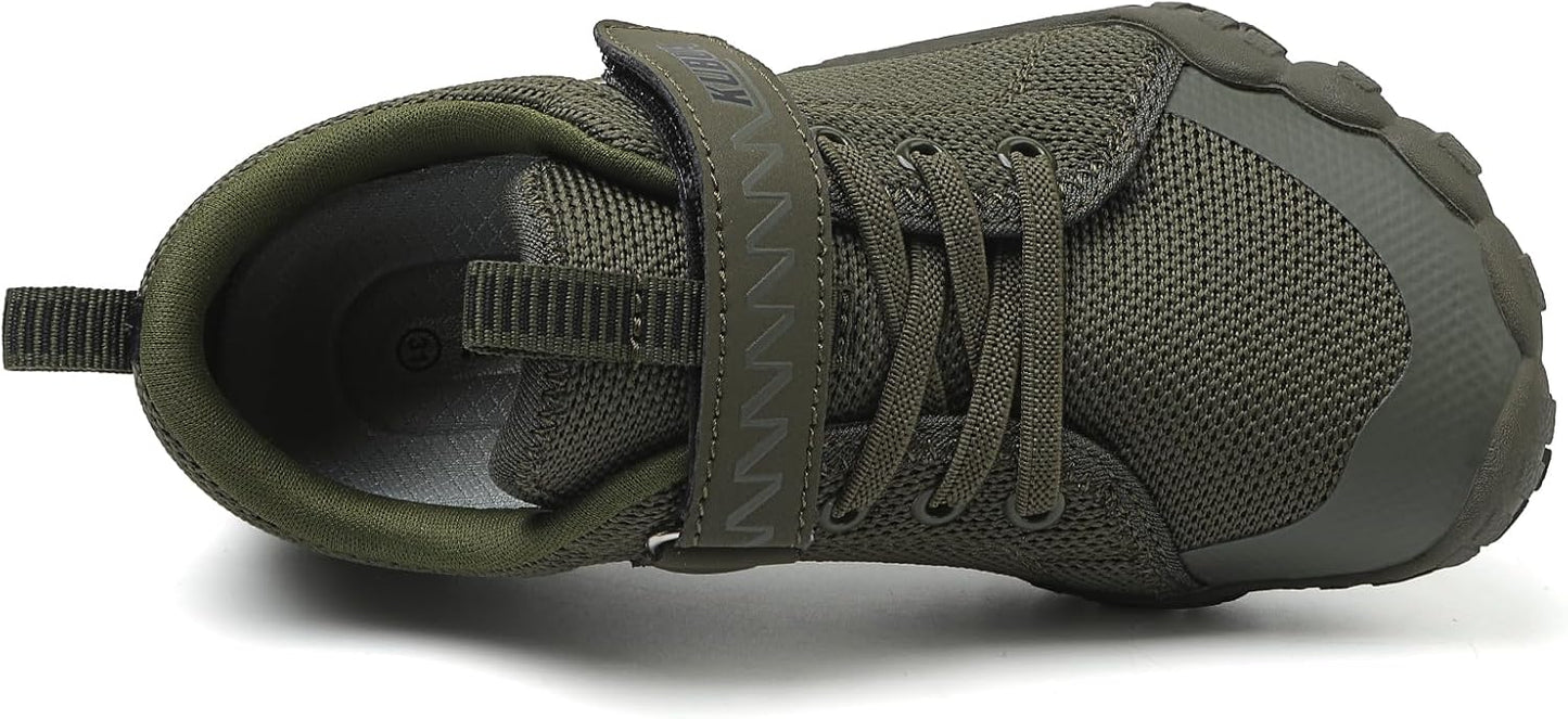 KUBUA Kids Barefoot Shoes Boys Girls Sneakers Naturally Splay Shoes Toddler Little Big Kid