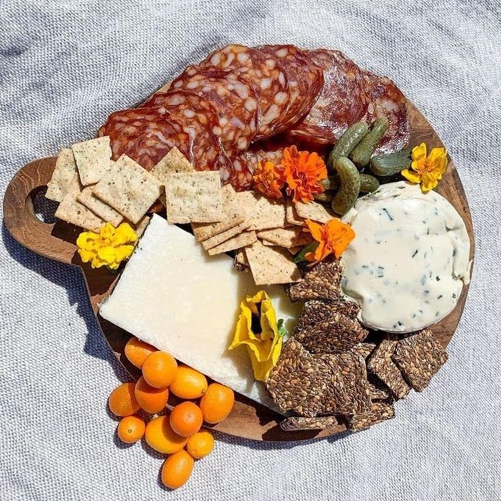 Flackers Organic Savory Flaxseed Crackers, 5 Ounce 1-Pack, Gluten Free, Non GMO, Vegan, Keto Snack, 8g Fiber, 3g Net Carbs