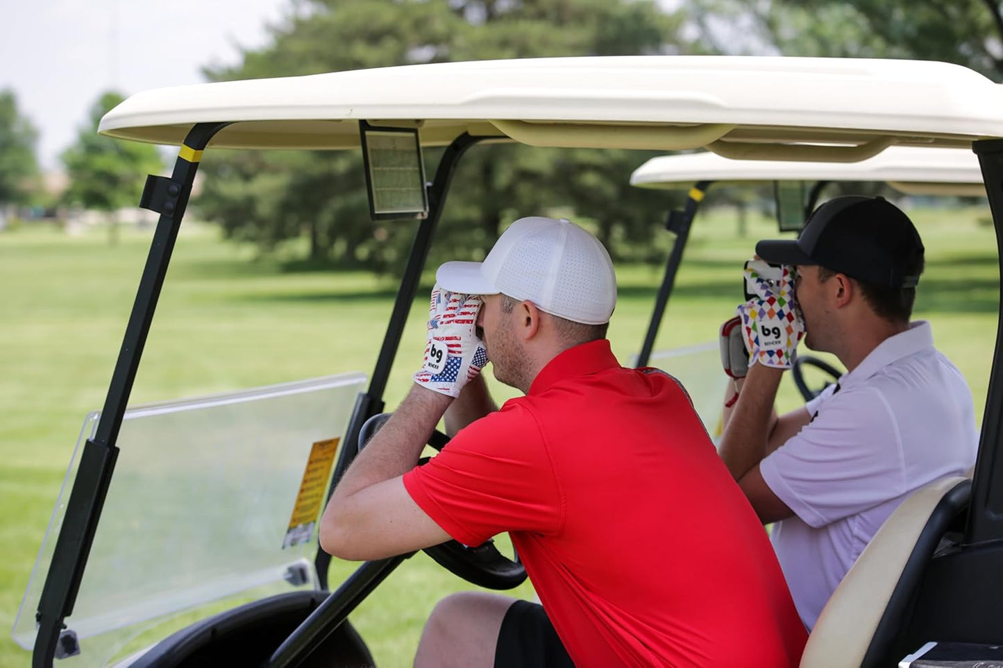 BG Bender - Mens Golf Glove, Durable Mesh Golf Gloves, Unique Golf Gloves