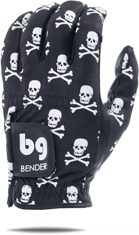 BG Bender - Mens Golf Glove, Durable Mesh Golf Gloves, Unique Golf Gloves