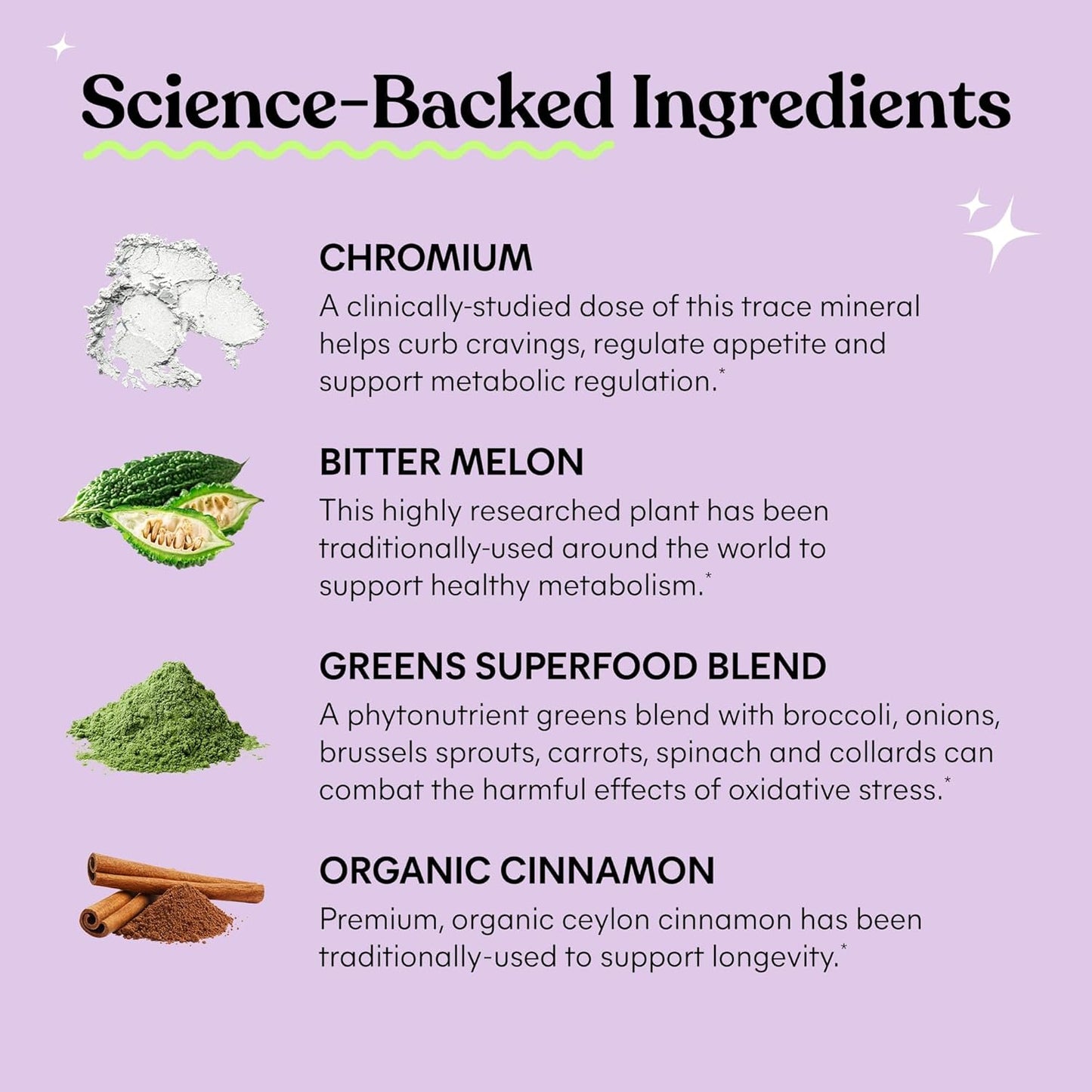 Lemme Curb Cravings, Improve Carb Metabolism, Support Weight Management w/Clinically Studied Chromium Picolinate, Bitter Melon, Ceylon Cinnamon & Greens Blend I Drug-Free (30-Day Supply)