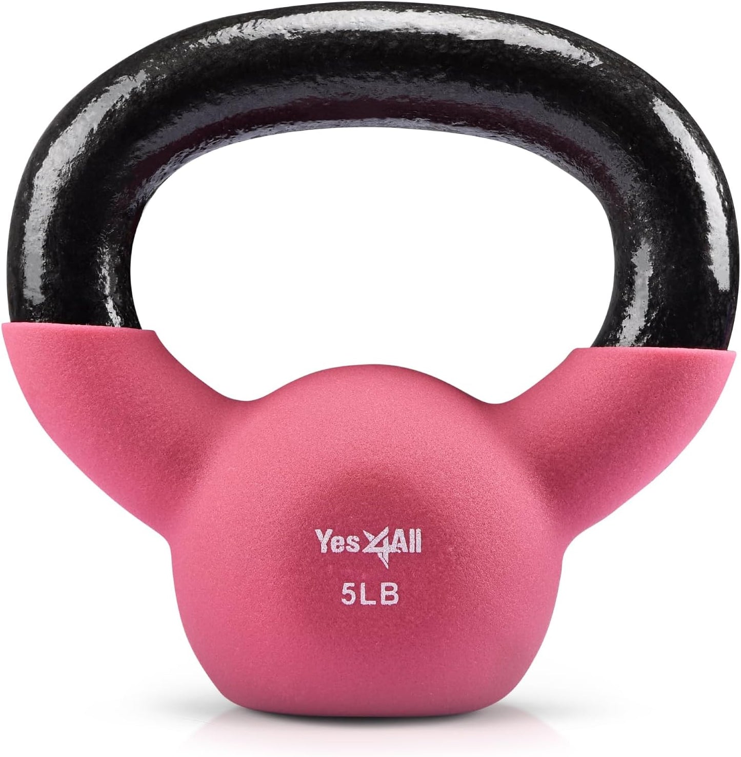 Yes4All Kettlebells 5lbs-65lbs & Kettlebell Sets Adjustable Weights, Kettlebell for Weight Training, Home Workout Equipment with Secure Grip for High Rep, Exercise Equipment