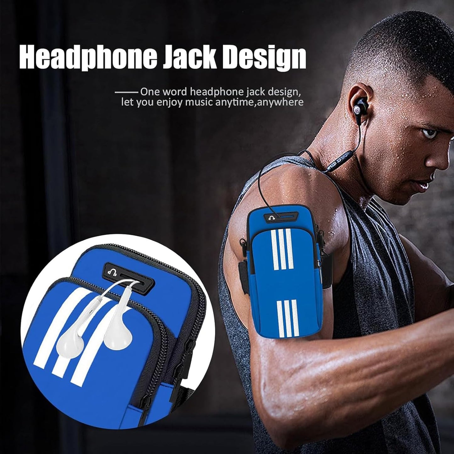 Running Armband, Cell Phone Purse Small Crossbody Bags for Women Men Kids Pouch for iPhone 15/14/13 pro/Plus/xs/xr/xs max, Galaxy S22 Ultra and More