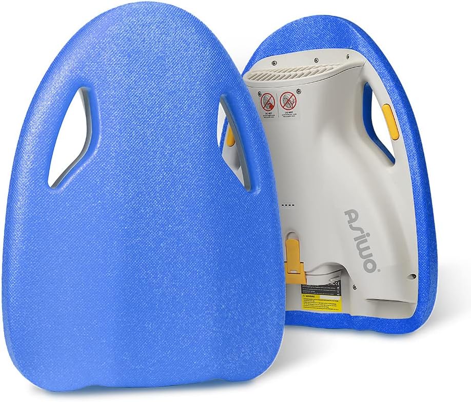 Asiwo Swimming Kickboard Electirc, Swim Training Kickboard 3 Speed Water Sports Swimming Pool Board for Adults Kids