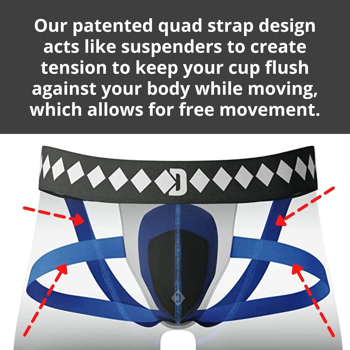 Diamond MMA Compression Shorts with Built-in Jock Strap Supporter with Athletic Cup Pocket for Sports