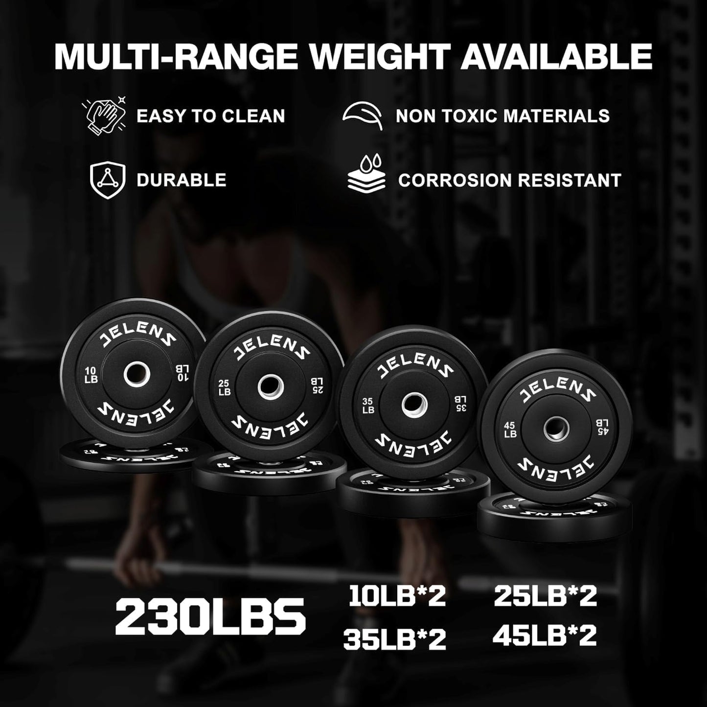 M21 Smith Machine, Multi-Function Power Cage with Dual Pulley Cable Crossover System, 2000LBS All-in-One Squat Rack with Smith Bar and Attachments