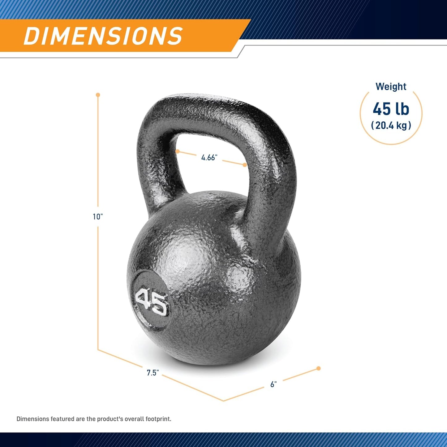 Marcy Hammertone Kettle Bells - 10 to 55 lbs. HKB Workout Weights
