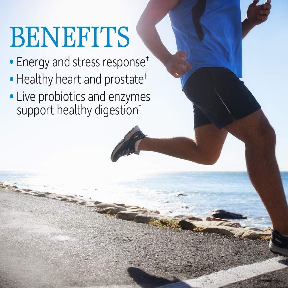 Garden of Life Vitamin Code Raw One for Men, Once Daily Multivitamin, 75 Capsules, One a Day Mens Vitamins Plus Fruit, Veggies & Probiotics for Mens Health, Vegetarian Multivitamins