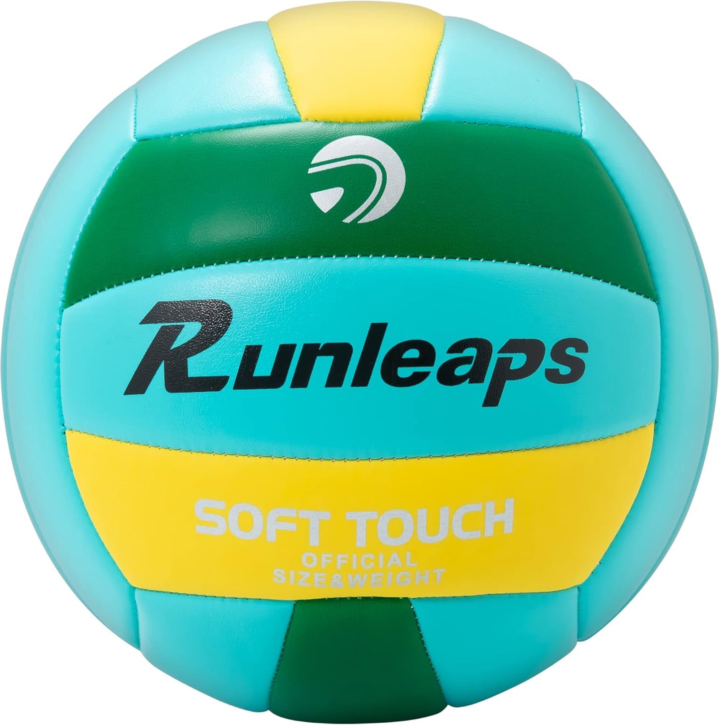 Beach Volleyball Official Size 5 Soft Waterproof Volleyball Sand Sports PU Ball for Indoor, Outdoor, Pool, Gym, Training