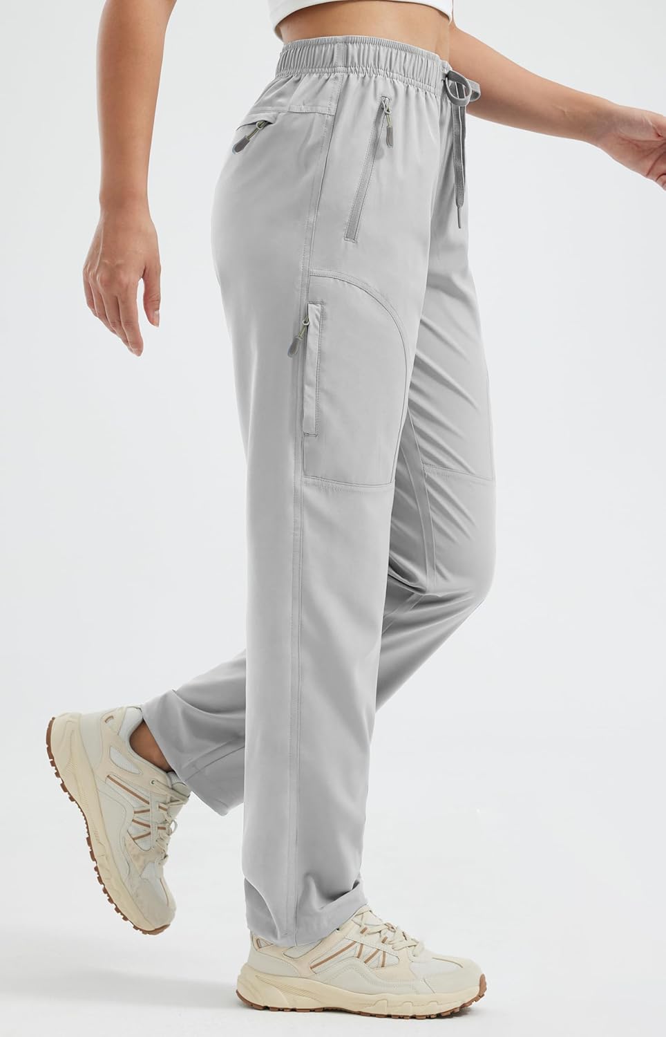 Libin Women's Hiking Pants Lightweight Quick Dry Cargo Pants Casual Safari Work Travel Clothes Petite/Regular/Tall