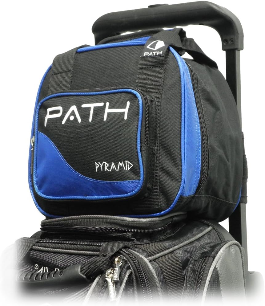 Pyramid Path Plus One Spare Tote Bowling Bag with Front Accessory Pocket - Holds One Bowling Ball and Small Accessories