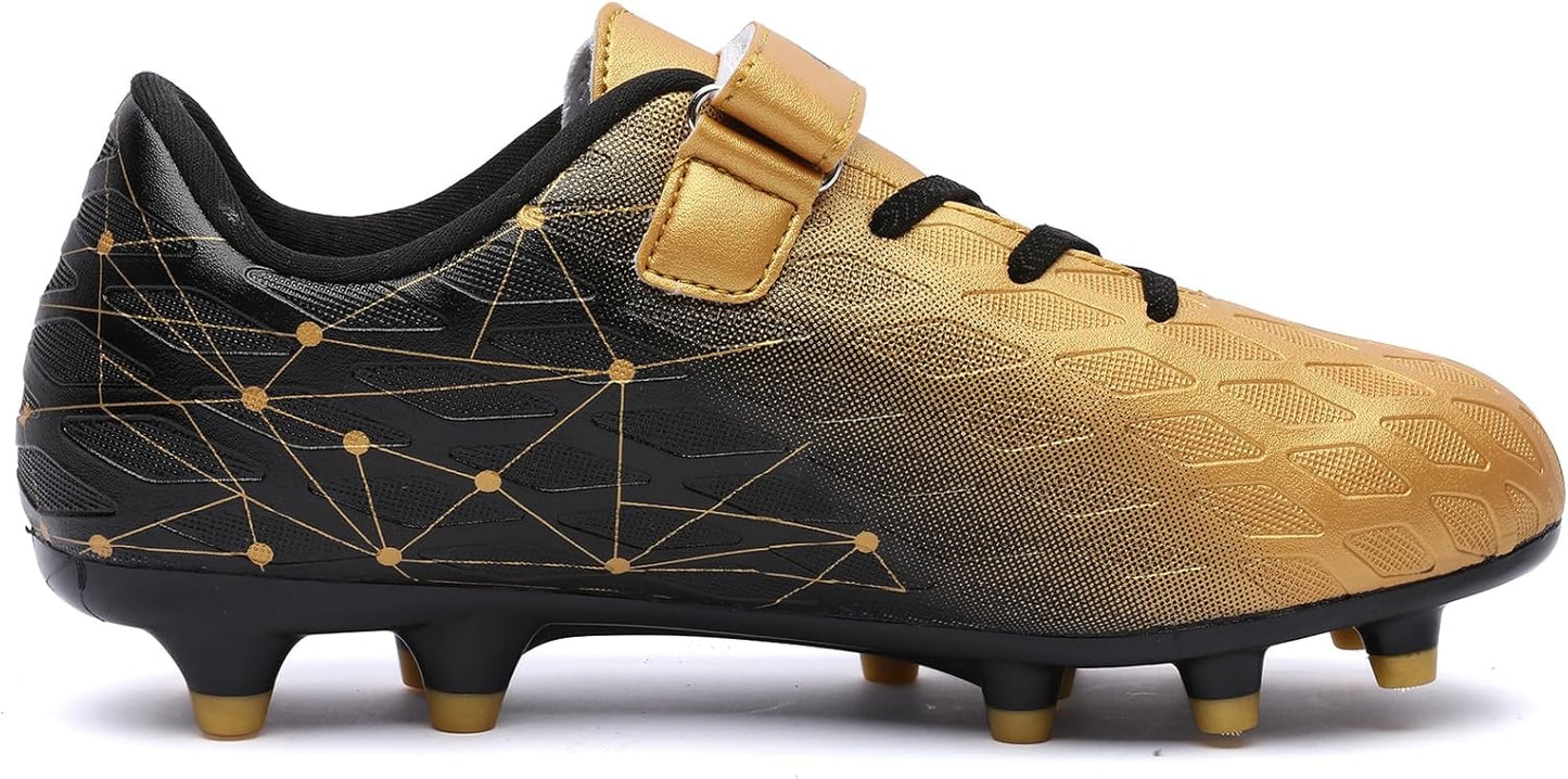 Hanani Boys Soccer Cleats Kids Girls FG/AG Soccer Athletics Sport Shoes Training Shoes Running Shoes Teenager Indoor Outdoor Football Shoes Sneakers for Unisex