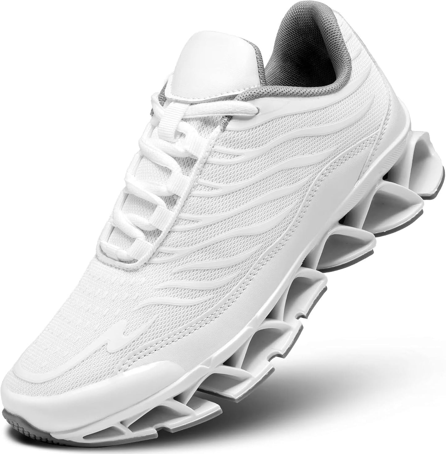 Mens Slip on Walking Running Shoes Blade Tennis Casual Fashion Sneakers Comfort Non Slip Work Sport Athletic Trainer