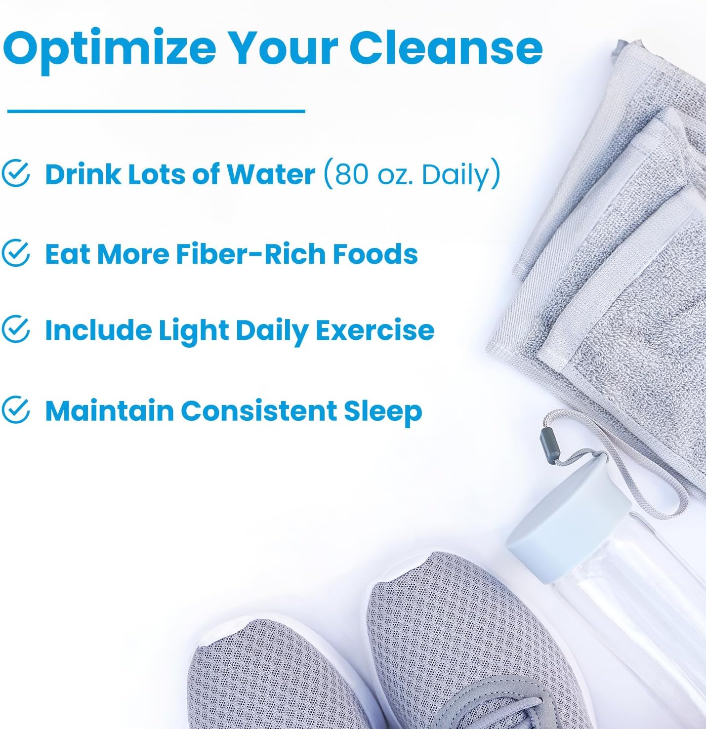 NutraChamps Colon Cleanse & Detox for Weight Loss [14 Day Quick Cleanser] Safe & Effective Formula with Probiotic & Digestive Enzymes for Constipation Relief