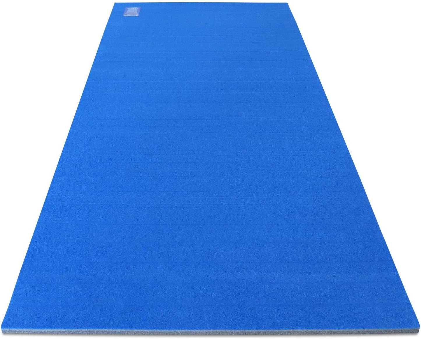 Meister FlexFloor Gymnastics & Cheer Mat - Roll-Up Carpet Training Floor for Home & Gym