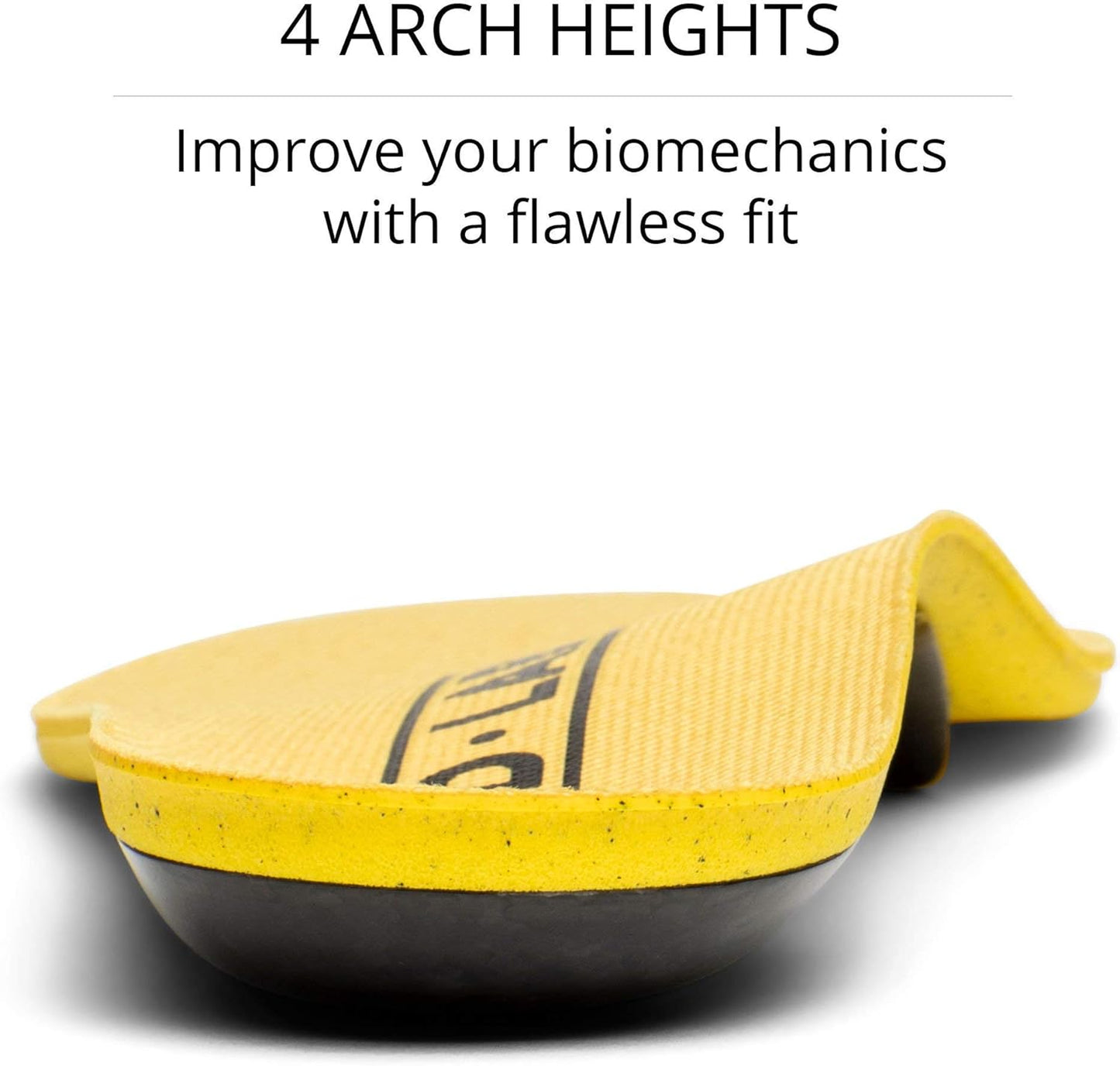 Dash Carbon Fiber Performance Insoles – Add Ultra Firm Orthotic Arch Support to Soccer Cleats, Cycling Shoes and Running Shoes