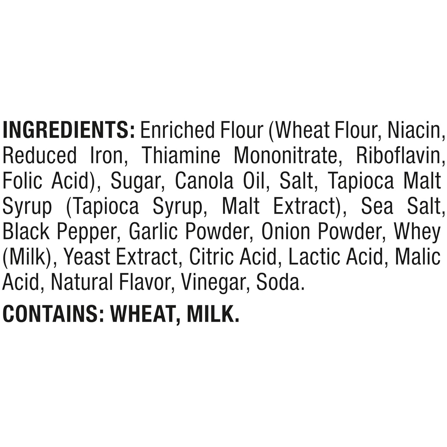 Snack Factory Pretzel Crisps, Sea Salt & Cracked Pepper, 7.2 Oz