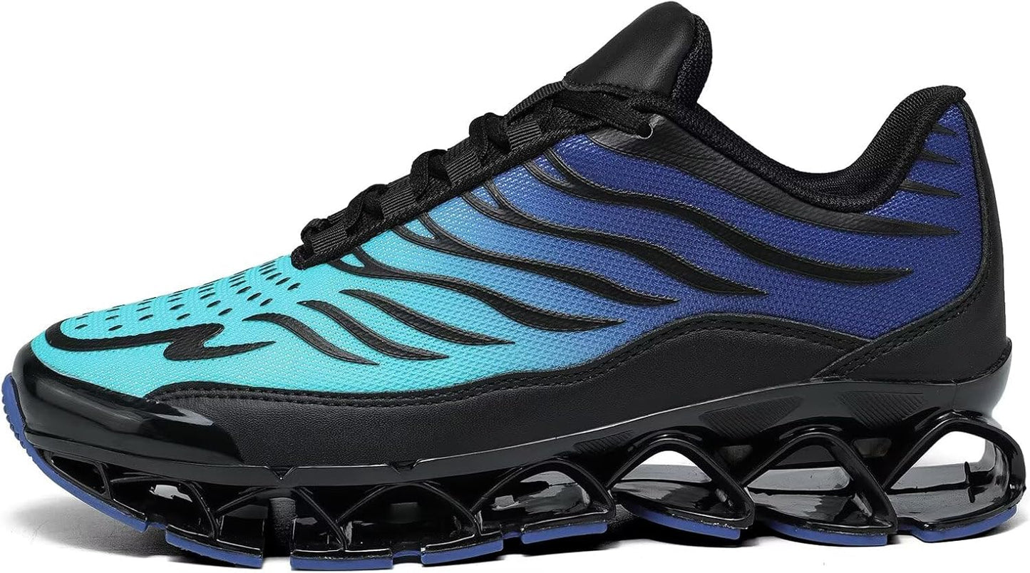 Mens Slip on Walking Running Shoes Blade Tennis Casual Fashion Sneakers Comfort Non Slip Work Sport Athletic Trainer