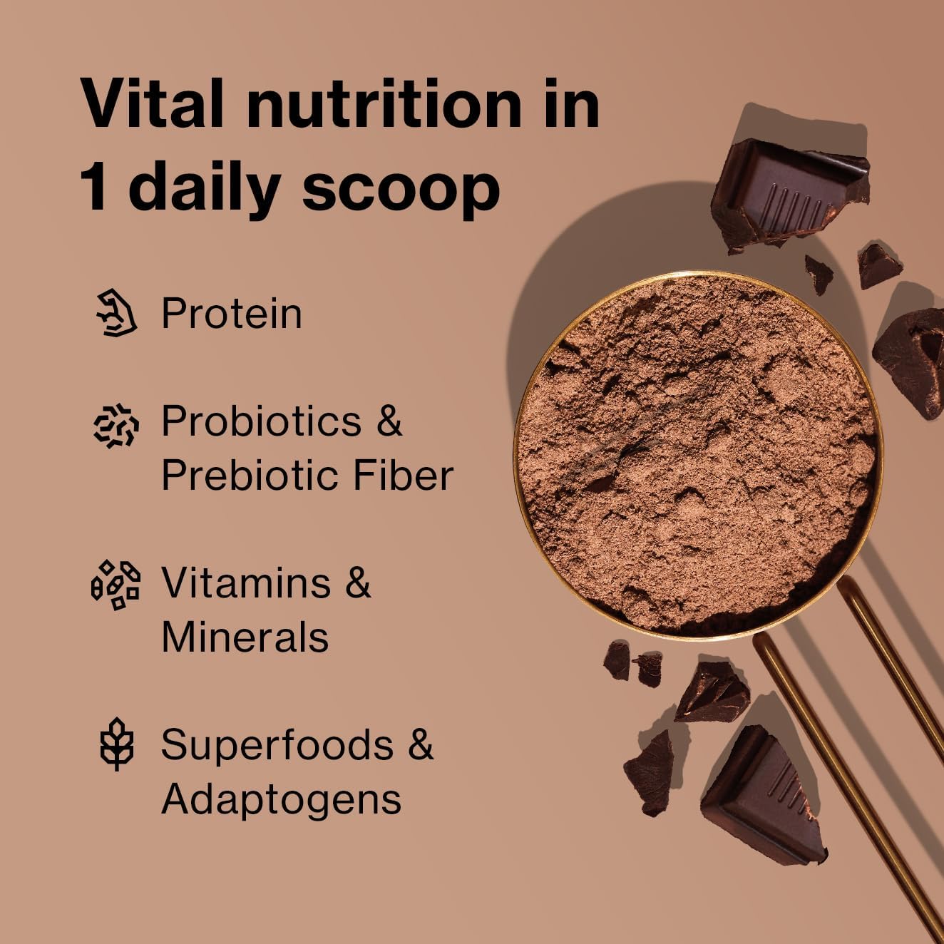 Shakeology 0g Added Sugar Whey Protein Powder Blend, Gluten-Free Shake with Vitamins and Minerals – Helps Support Healthy Weight Loss, Lean Muscle, Gut Health – Chocolate, 30 Servings
