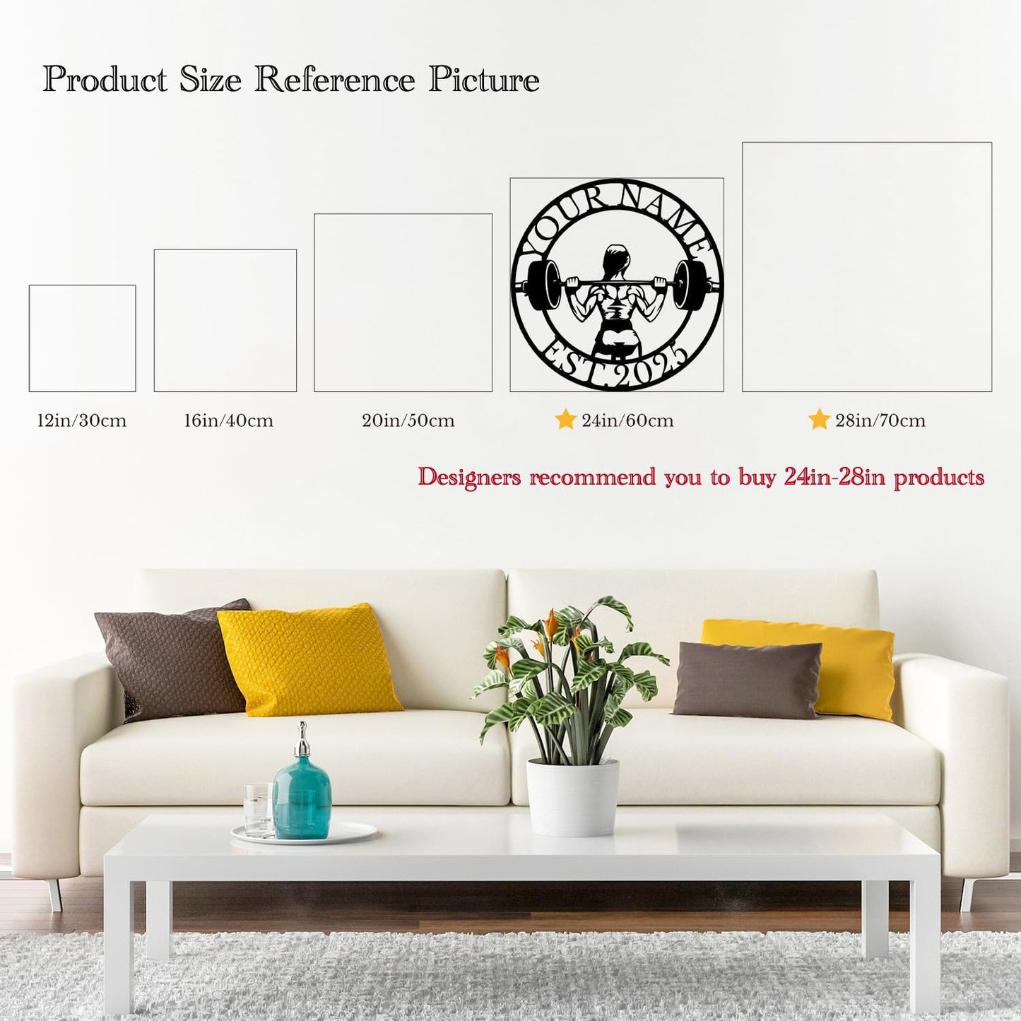 Personalized Metal Gym Sign, Custom Fitness Metal Wall Decor, Body Builder Lovers Gift, Gym Custom Unique Metal Wall Art, fitness room decor, home gym decor, gym wall art (Style-4)