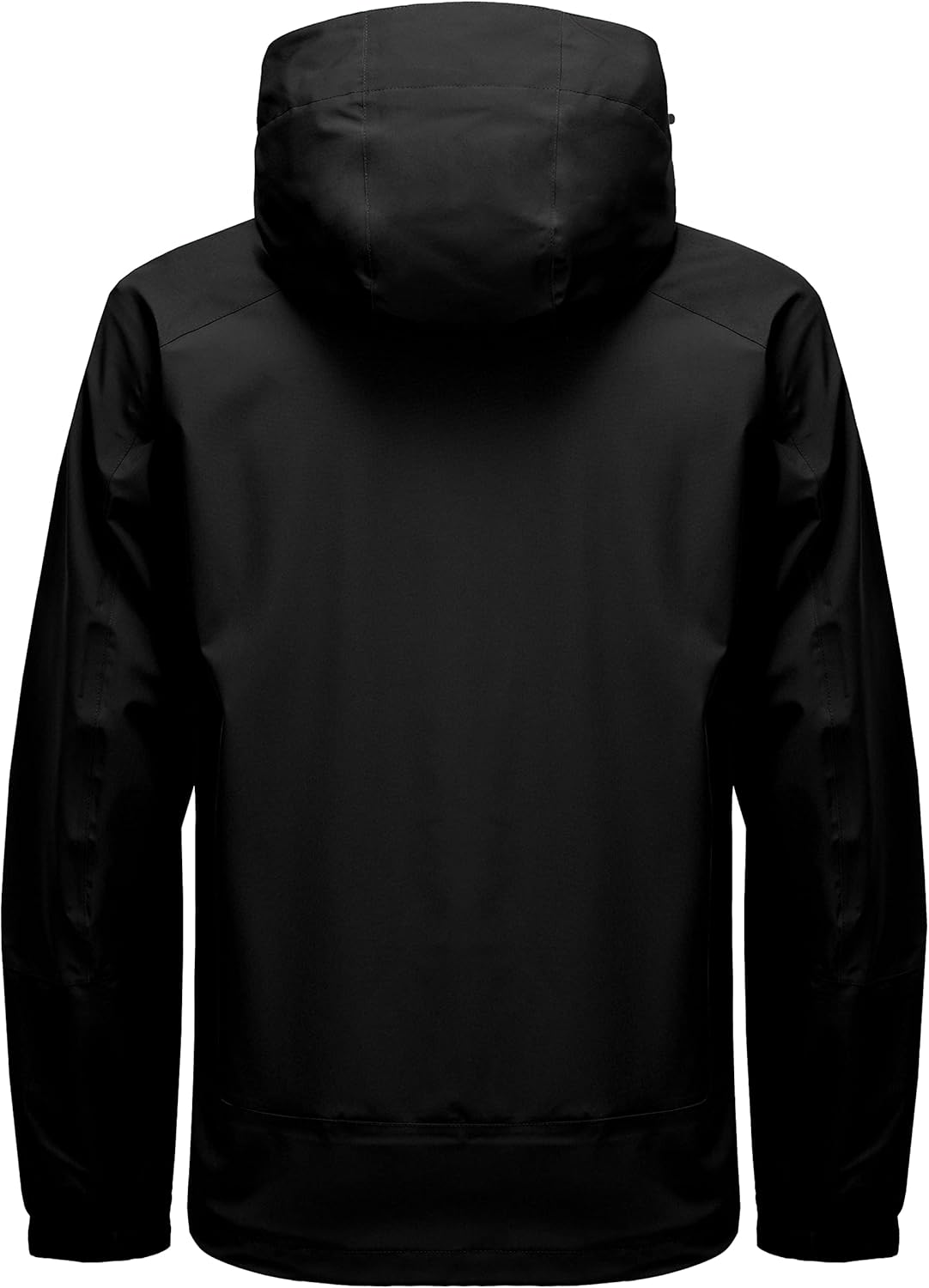 Little Donkey Andy Men's Waterproof Rain Jacket Outdoor Lightweight Hooded Raincoat for Hiking Golf Travel Fishing