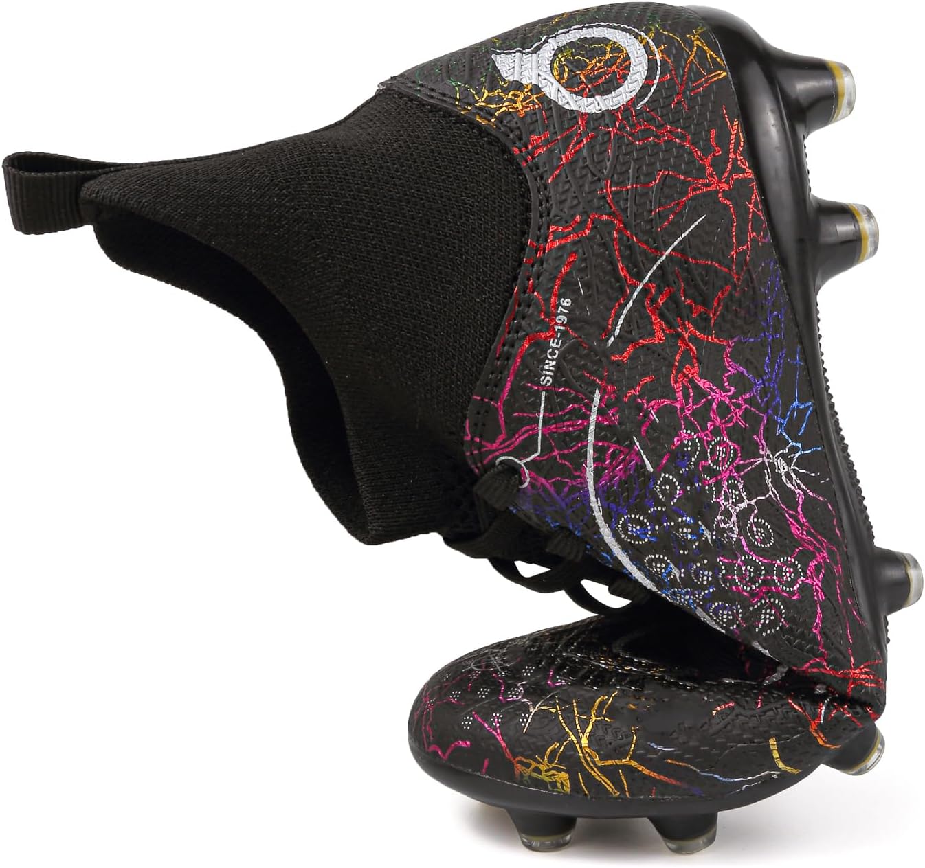 Boys' Soccer Shoes Kids Firm Ground Soccer Cleats Girls Athletic Sneakers Outdoor Turf Football Shoes for Little/Big Kid