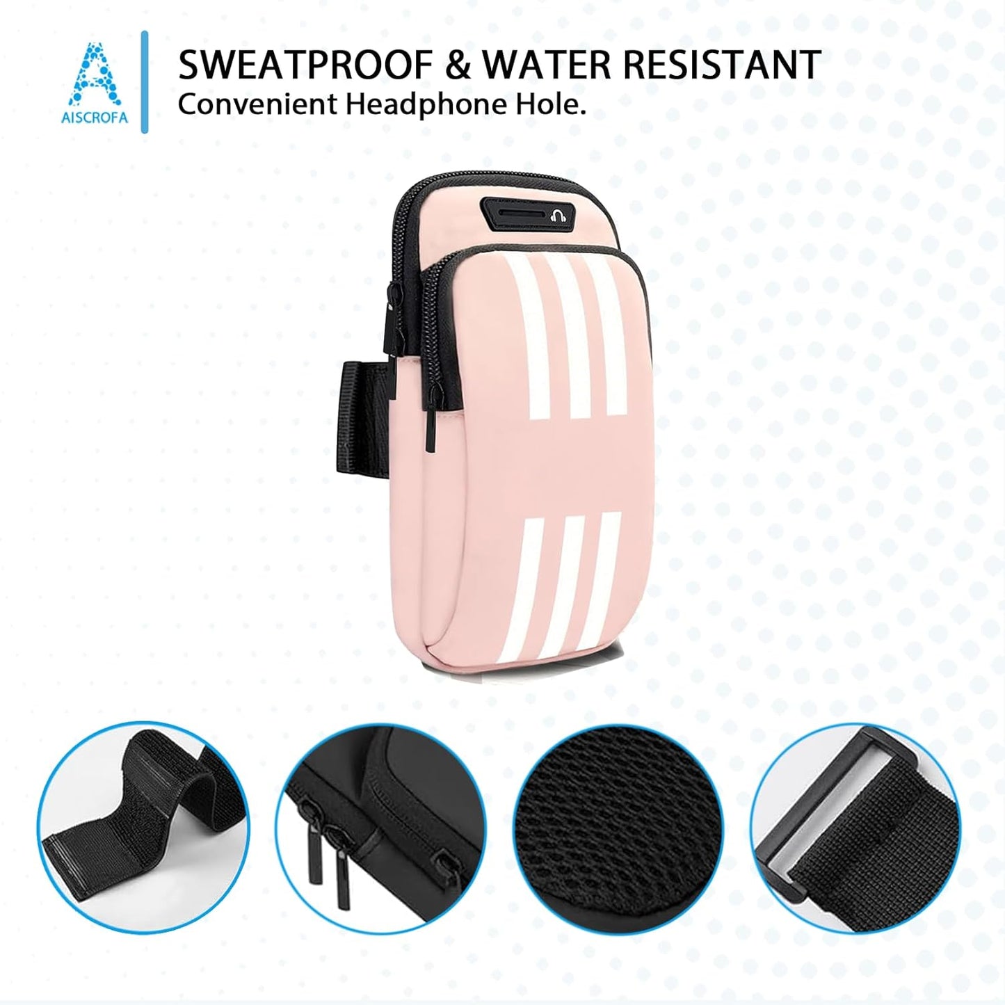 Running Armband, Cell Phone Purse Small Crossbody Bags for Women Men Kids Pouch for iPhone 15/14/13 pro/Plus/xs/xr/xs max, Galaxy S22 Ultra and More