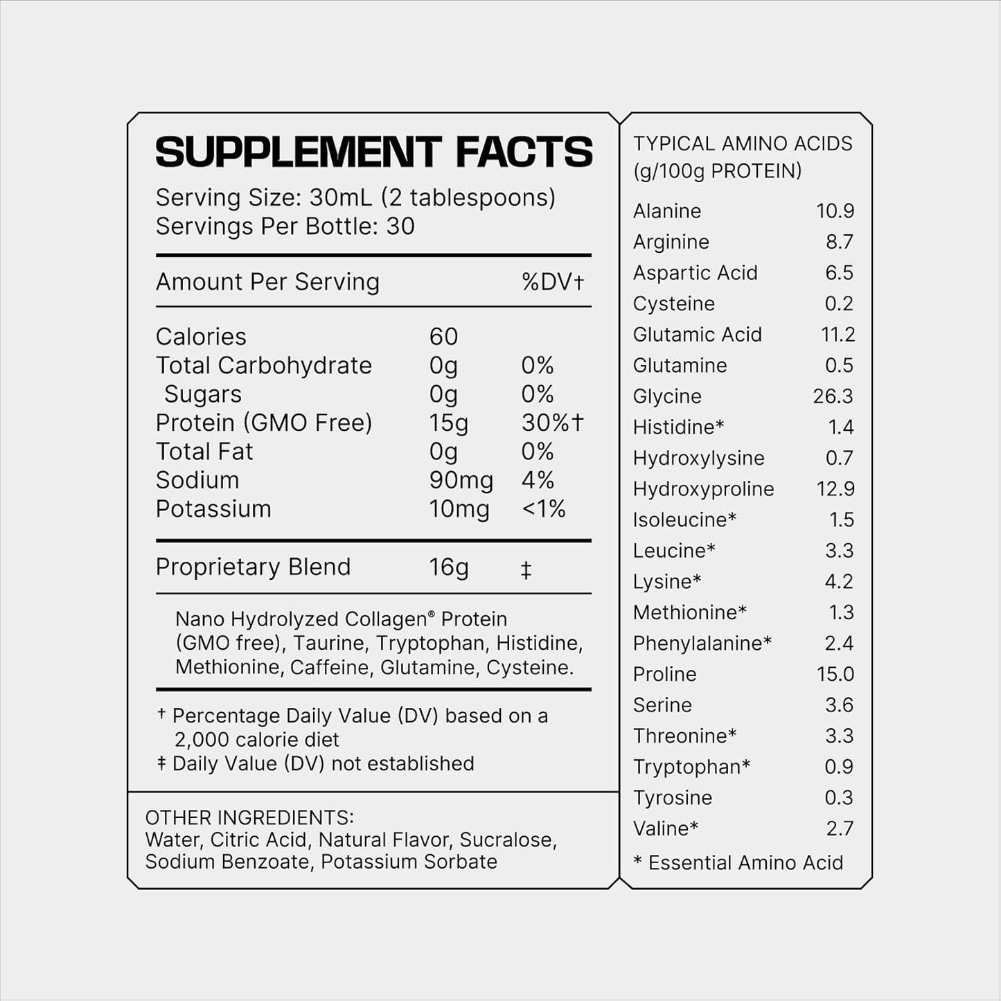 Frog Fuel Power Regular Protein Shot, 15g Protein Nano-Hydrolyzed Grass Fed Collagen, Post Workout, Gluten Free, Fat & Sugar Free, 22 Amino Acids, 0 Carbs, Berry, 1 oz Packets, 24 Pack