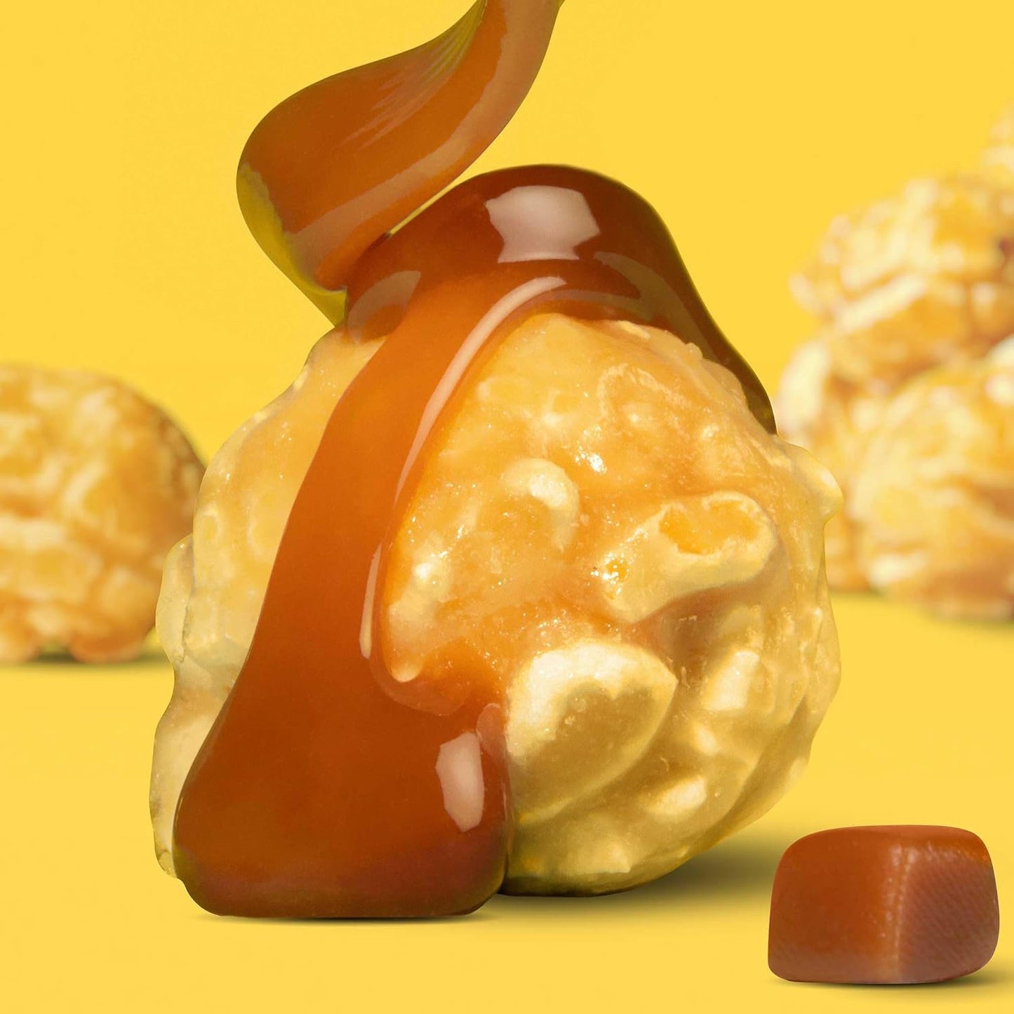 Popcornopolis 9.5 oz Bag, Caramel Flavored Indulgent Popcorn