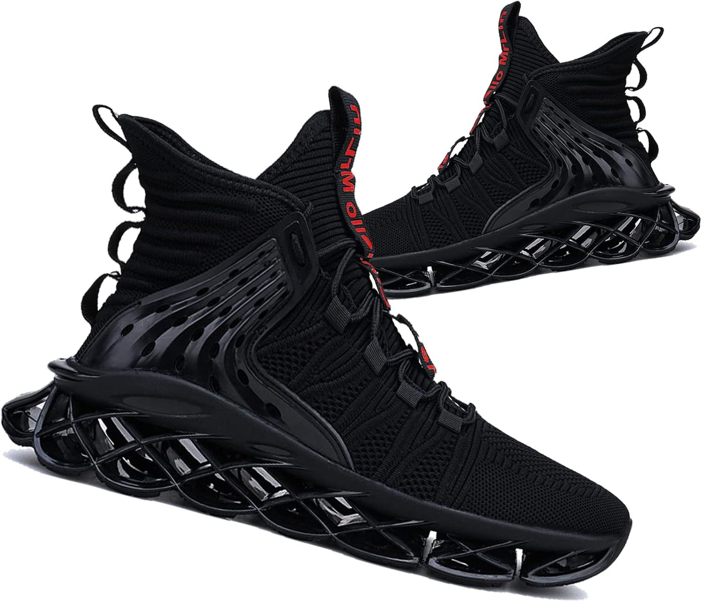 Hello MrLin Men's Running Shoes Non Slip Athletic Tennis Walking Blade Type Sneakers Hip Hop